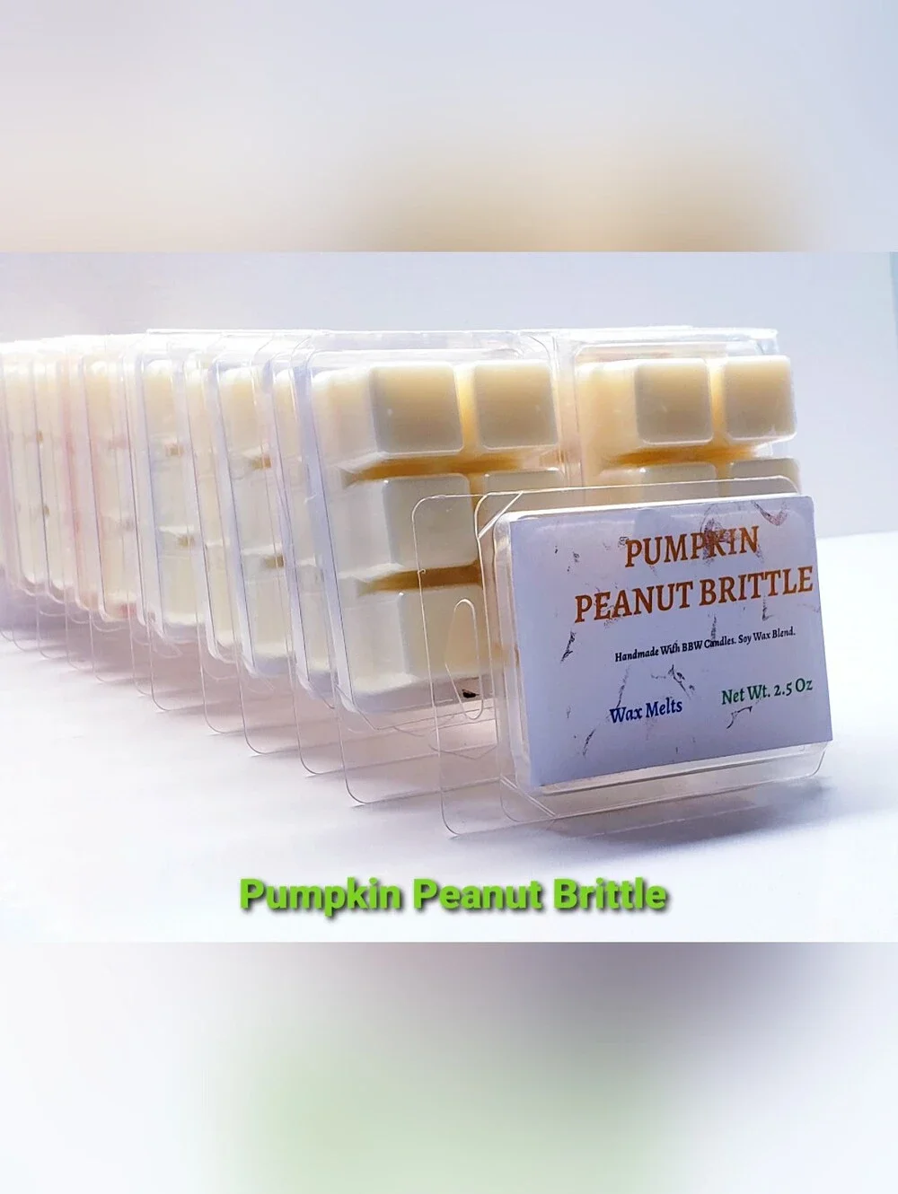 PUMPKIN PEANUT BRITTLE-Bath & Body Works Candle Wax Melts- $8 per pack
